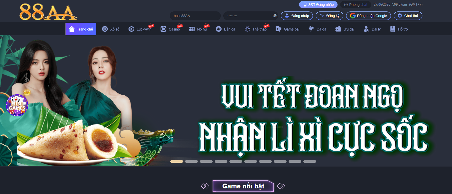 Thông tin cơ bản về website 88AA